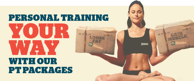 PT your way with our PT packages.